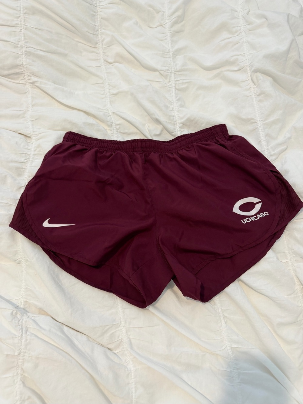 Nike UChicago Women's Maroon Athletic Running Shorts